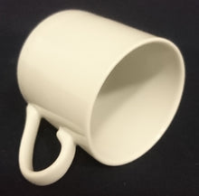 Lade das Bild in den Galerie-Viewer, ESPRESSO~ KAFFEETASSE - Porzellan, Abstrakt Geometrische Kreise Wirbel Spiralen Motiv Dekor
