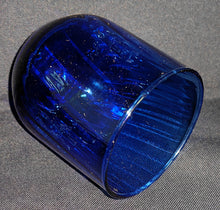 Lade das Bild in den Galerie-Viewer, GETRÄNKEGLAS - Hartglas, Blaues Transparentes Einfärbiges Motiv Dekor
