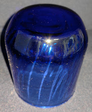 Lade das Bild in den Galerie-Viewer, GETRÄNKEGLAS - Hartglas, Blaues Transparentes Einfärbiges Motiv Dekor
