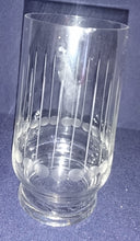Lade das Bild in den Galerie-Viewer, 2er Set GETRÄNKEGLÄSER - Hartglas, Linien Kreise Punkte Geschliffen Motiv Dekor

