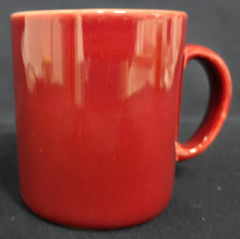 Lade das Bild in den Galerie-Viewer, KAFFEETASSE - Keramik / Steingut, Einfärbiges Braunrotes Motiv Dekor

