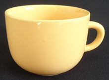 Lade das Bild in den Galerie-Viewer, 2er Set KAFFEETASSEN - Keramik / Steingut, Modernes Gelb Einfärbiges Motiv Dekor
