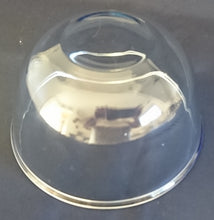 Lade das Bild in den Galerie-Viewer, SALAT~ FRÜHSTÜCKSSCHÜSSEL - Hartglas, Klares Bläuliches Einfärbiges Motiv Dekor
