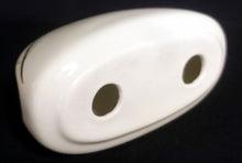 Lade das Bild in den Galerie-Viewer, 2er Set SERVIETTENHALTER - Porzellan, Flora Abstrakt Grashalme Blatt Blätter Motiv Dekor
