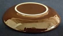Lade das Bild in den Galerie-Viewer, 2er Set ESPRESSO UNTERTASSEN - Keramik / Steingut, Einfärbiges Braunes Motiv Dekor
