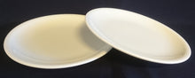 Lade das Bild in den Galerie-Viewer, 2er Set DESSERTTELLER - Porzellan, Einfärbiges Gastronomisches Motiv Dekor
