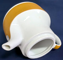 Lade das Bild in den Galerie-Viewer, KAFFEKANNE OHNE DECKEL - Porzellan, Porzellan, Breiter Brauner Dekorrand Motiv Dekor, H. TH. Baumann Designer
