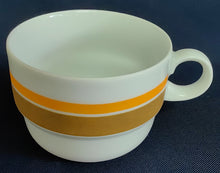Lade das Bild in den Galerie-Viewer, KAFFEETASSE - Porzellan, Linien Balken Mittig Motiv Dekor
