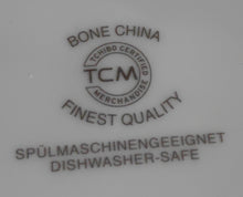 Lade das Bild in den Galerie-Viewer, 2er Set 3er KAFFEEGEDECKE - Porzellan, Abstrakt Geometrisch Zeichen Symbole Linien Rand Motiv Dekor
