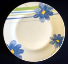 Lade das Bild in den Galerie-Viewer, SPEISETELLER - Porzellan, Flora Pflanzen Blumenblüten Striche Linien Motiv Dekor (BC)
