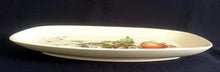 Lade das Bild in den Galerie-Viewer, BEILAGEN~ SERVIERPLATTE - Porzellan, Gemüse Kräuter Gewürze Kochzutaten Motiv Dekor
