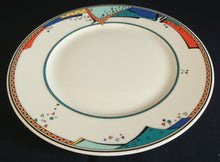 Lade das Bild in den Galerie-Viewer, DESSERTTELLER - Porzellan, Dreiecke Geometrisches Abstrakt Linien Motiv Dekor
