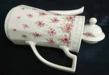 Lade das Bild in den Galerie-Viewer, 23 Teiliges KAFFEESERVICE - Porzellan, Flora Blumenblüten Pflanzen Relief Motiv Dekor
