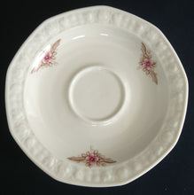 Lade das Bild in den Galerie-Viewer, 2er KAFFEEGEDECK - Porzellan, Flora Blumenblüten Pflanzen Relief Motiv Dekor
