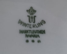 Lade das Bild in den Galerie-Viewer, 3er KAFFEEGEDECKE - Porzellan, Goldrand Flora Blumenblüte Relief Motiv Dekor
