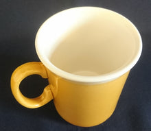 Lade das Bild in den Galerie-Viewer, KAFFEETASSE - Keramik / Steingut, Schriftzug &quot;Kaffee&quot; Dekor
