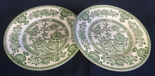 Lade das Bild in den Galerie-Viewer, 2er Set DESSERTTELLER &quot;Staffordshire&quot; (Limited) - Keramik / Steingut, Indian Tree Style Unterglasur Dekor, Hand graviert (Hand Engraved)
