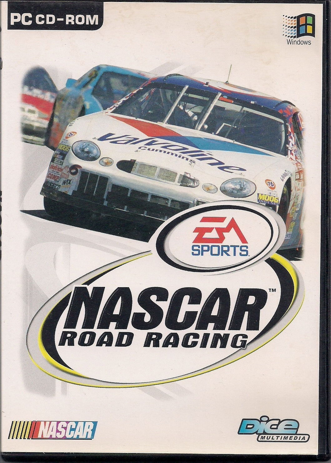 NASCAR ROAD RACING - 1x PC-CDROM in DVD-Bookcase