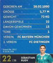 Lade das Bild in den Galerie-Viewer, Glitzer STICKER FIFA WELTMEISTERSCHAFT 2018 in RUSSIA (Russland)- Verschiedene Sticker / Karten (GnoE)
