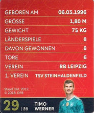 Lade das Bild in den Galerie-Viewer, Glitzer STICKER FIFA WELTMEISTERSCHAFT 2018 in RUSSIA (Russland)- Verschiedene Sticker / Karten (GnoE)
