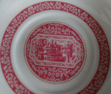 Lade das Bild in den Galerie-Viewer, 2er Set 2er KAFFEEGEDECKE - Porzellan, Abstrakt Blumenblüten Rand Rüdesheim Motiv Asbach Schriftzug Relief Form Dekor
