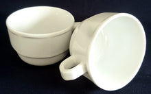 Lade das Bild in den Galerie-Viewer, 2er Set KAFFEETASSEN - Porzellan, Hotel / Gastronomie Einfärbiges Dekor
