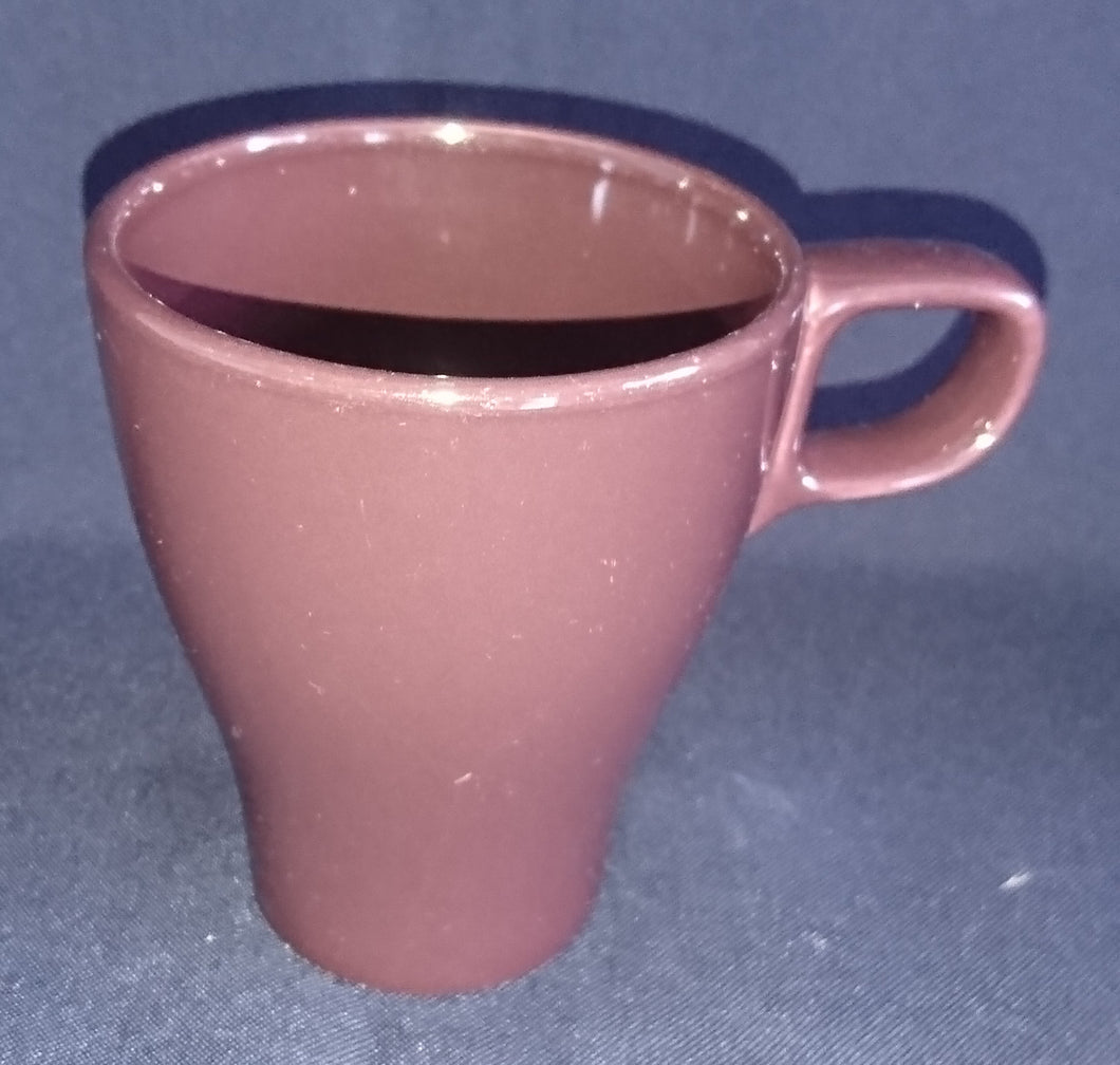 KAFFEETASSE - Keramik / Steingut, Klassisch Einfärbiges Dekor, Braun