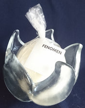 Lade das Bild in den Galerie-Viewer, RUNDE STANDKERZE "Fenomen" - Weiß (Kaltweiß), Runde Kugel Form (G)
