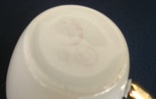 Lade das Bild in den Galerie-Viewer, 2er KAFFEEGEDECK - Porzellan, Goldrand Breit Abstrakt Geometrisch Pflanzen Flora Motiv Dekor
