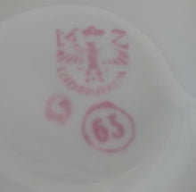 Lade das Bild in den Galerie-Viewer, 12 Teiliges KAFFEESERVICE - Porzellan, Goldrand Breit Abstrakt Geometrisch Pflanzen Flora Motiv Dekor
