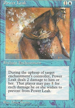 Lade das Bild in den Galerie-Viewer, POWER LEAK, Magic -The Gathering-, Ausgabe / Set / Serie 4te Edition (4th Edition) 1995
