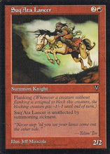 Lade das Bild in den Galerie-Viewer, SUQ´ATA LANCER, Magic -The Gathering-, Ausgabe / Set / Visionen (Visions) 1997
