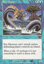 Lade das Bild in den Galerie-Viewer, SEA MONSTER, Magic -The Gathering-, Ausgabe / Set / Serie 6te Edition (Classic) 1999
