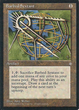 Lade das Bild in den Galerie-Viewer, BARBED SEXTANT, Magic -The Gathering-, Ausgabe / Set / Serie Eiszeit (Ice Age) 1995
