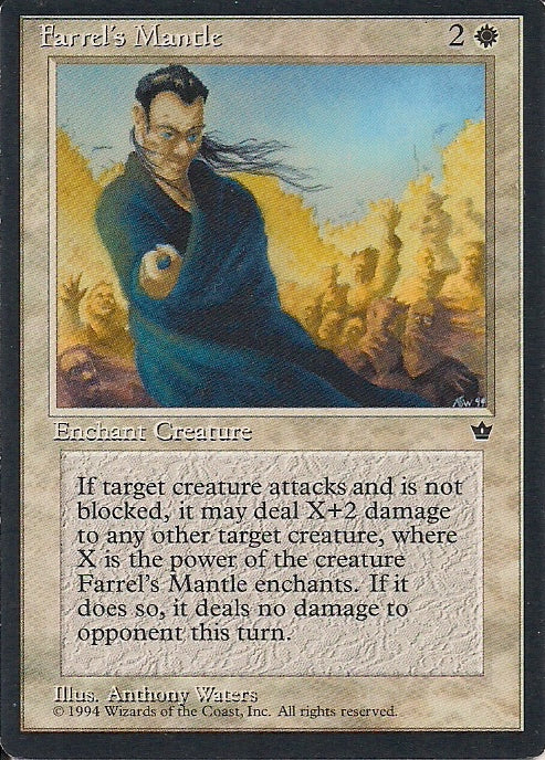 FARREL´S MANTLE, Magic -The Gathering-, Ausgabe / Set / Serie Fallen Empires (Fallen Empires) 1994