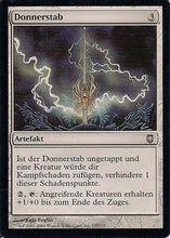 Lade das Bild in den Galerie-Viewer, DONNERSTAB, Magic -The Gathering-, Ausgabe / Set / Serie Nachtstahl (Darksteel) 2004
