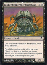 Lade das Bild in den Galerie-Viewer, LEICHENFLEDDERNDER SKARABÄUS, Magic -The Gathering-, Ausgabe / Set / Serie Nachtstahl (Darksteel) 2004
