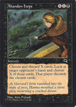 Lade das Bild in den Galerie-Viewer, ABANDON HOPE, Magic -The Gathering-, Ausgabe / Set / Serie Sturmwind (Tempest) 1997
