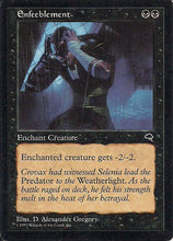 Lade das Bild in den Galerie-Viewer, ENFEEBLEMENT, Magic -The Gathering-, Ausgabe / Set / Serie Sturmwind (Tempest) 1997
