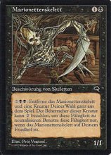 Lade das Bild in den Galerie-Viewer, MARIONETTENSKELETT, Magic -The Gathering-, Ausgabe / Set / Serie Sturmwind (Tempest) 1997
