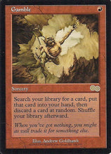 Lade das Bild in den Galerie-Viewer, GAMBLE, Magic -The Gathering-, Ausgabe / Set / Serie Urzas Saga (Urza´s Saga) 1998
