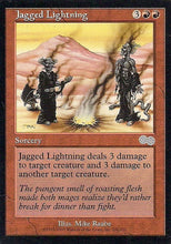 Lade das Bild in den Galerie-Viewer, JAGGED LIGHTNING, Magic -The Gathering-, Ausgabe / Set / Serie Urzas Saga (Urza´s Saga) 1998
