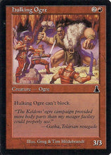 Lade das Bild in den Galerie-Viewer, HULKING OGRE, Magic -The Gathering-, Ausgabe / Set /  Urzas Schicksal (Urza´s Destiny) 1999
