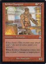 Lade das Bild in den Galerie-Viewer, KELDON CHAMPION, Magic -The Gathering-, Ausgabe / Set /  Urzas Schicksal (Urza´s Destiny) 1999
