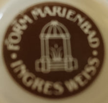 Lade das Bild in den Galerie-Viewer, 2er Set KAFFEETASSEN "Ingres Weiss" "Maria Theresia" - Porzellan, Goldrand Motiv Einfärbiges Dekor
