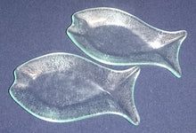 Lade das Bild in den Galerie-Viewer, 6er Set ABLAGESCHÄLCHEN - Hartglas, Klares Fischform Dekor
