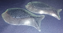 Lade das Bild in den Galerie-Viewer, 6er Set ABLAGESCHÄLCHEN - Hartglas, Klares Fischform Dekor
