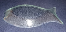 Lade das Bild in den Galerie-Viewer, 2er Set ABLAGESCHÄLCHEN - Hartglas, Klares Fischform Dekor
