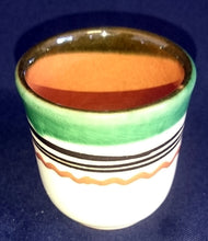 Lade das Bild in den Galerie-Viewer, 5 Teiliges GETRÄNKESERVICE - Keramik / Steingut, Abstraktes Dekor, Handbemalt
