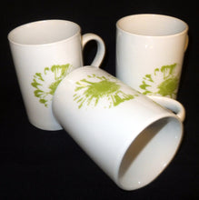 Lade das Bild in den Galerie-Viewer, KAFFEETASSE - Porzellan, Farbklecks- / Fleck Dekor
